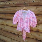 Ramy Brook Pink Crop Top Photo 3