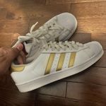 Adidas Men  Superstar White Gold Metallic Photo 1