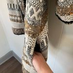 Chico's Chico’s Open Front Mixed Textured Knit Cardigan Sweater Jacket ~ Size 2 Photo 5