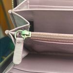 Coach  Purple Quilted Wallet Photo 7