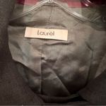 Laurel By Escada Virgin Wool Double Breasted Blazer Women's Size 40 (US Size 8) Gray Photo 3