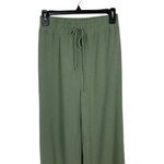 Dee Elly  Green Wide Leg Drawstring Waist Lounge Pants Small Photo 1