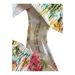 Old Navy Tropical crinkled bikini set Size Medium Photo 5