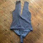 Free People Intimately Keep It Sleek S gray bodysuit Photo 2