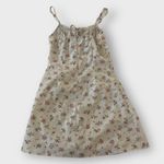 Ditsy Floral Babydoll Dress with Tie Front Size XS Photo 1