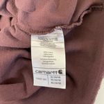 Carhartt Original Fit 100% Cotton Chocolate Brown Boxy Shirt Photo 9