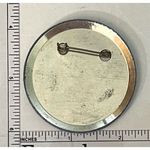 Vintage "Get Involved... Make It Happen" Pinback Button Badge Blue Photo 1