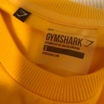 Gymshark  Fitness Cropped Sweatshirt Yellow Small Photo 4