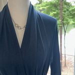 Lunya Cozy Blue Slumberknit Maxi Robe, Small, Like New Photo 5