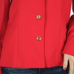 Pendleton  Red Blazer 100% Wool Size 8 Photo 2