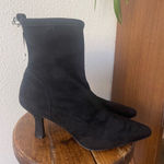 Worthington Size 11 Elegant Black Suede Women's Ankle Boots Photo 0