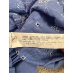 ZARA Blue & White Short Embroidered Floral Tunic Flowy Dress Size S Photo 11