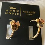 Kate Spade Minnie Mouse Earrings with Pink and Gold Photo 8
