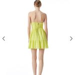 Alice + Olivia • Fae Mini Dress • Lemon Sorbet • Spaghetti Strap • Size 0 Photo 1