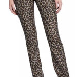 Veronica Beard Leopard Coated Print Mid Rise Skinny Brooke Jeans Size 26 Size 2 Photo 0