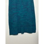Apt. 9  Teal Blue Sweater Dress M Heathered Knit Cowl Neck Professional Cocktails Photo 8