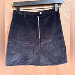 & Other Stories & Other Stories black micro corduroy mini skirt size 4 Photo 0