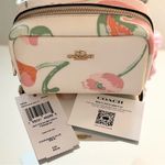 Coach Floral Small Boxy Cosmetic Case NWT Photo 7