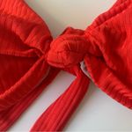 PilyQ  PQ Swim Drew Knot Bikini Top Swimwear Size Large NEW Retail $80 TOP ONLY Photo 8