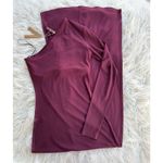 SKIMS Soft Lounge One Shoulder Long Dress Bordeaux
Size Large Photo 2