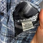 Bella Dahl  plaid button down shirt size medium Photo 3