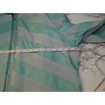 JDS COLLECTION Green Leather Chevron Pattern Jacket Photo 6