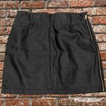 Romeo + Juliet Couture black vegan leather miniskirt with side zippers /M / EUC Photo 2