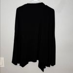 Eileen Fisher Black Open Cardigan Sweater Large Photo 5