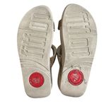 FitFlop  Lottie Shimmer Crystal Slide Sandals Women’s Size 9 Gold Comfortable Photo 7