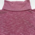 Burton Oversize Turtleneck Cowl Sweatshirt Sweater Mottled Pink Cozy Winter Photo 2