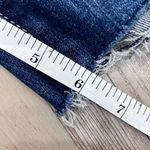 American Eagle Bermuda denim raw hem shorts sz 0 Photo 3