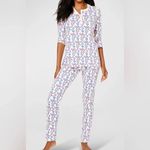 Roller Rabbit  Lovely Monkey Pima Cotton Long Sleeve Pajamas XXS Photo 1