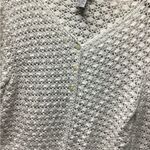 Primary Colors Crochet cropped cardigan. Size Medium White Photo 11