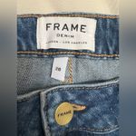 frame denim  Distressed Blue Jean Shorts Grand‎ Garçon Size 28 NWOT Photo 3