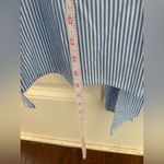 Alex Marie  Pinstripe Tie Waist Button Midi Dress Size Small Photo 7