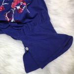 Free People | NWT Lita Embroidered Floral Keyhole Blouse Photo 4