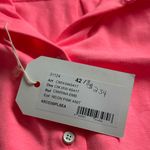 NWT Vilagallo Women’s Neon Pink Button Down Top | 42/US 8 Photo 3