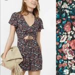 EXPRESS 🆕  Floral Cut Out Romper, Size 4 Photo 1