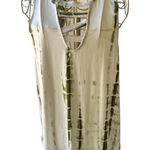 Doe & Rae  green and cream cutout detail top S Photo 0