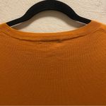 J.Crew Orange Crew Neck Long Sleeve Lightweight Sweater Size Small Photo 6
