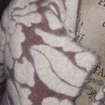 Meadow Rue Anthropologie Womens Pink‎ White Eyelash Cardigan Jacket XS Pink Photo 2