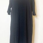 Organic by John Patrick cotton oversized black T Photo 0