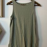 Madewell Linen Blend Women's Sleeveless Top - Green XS Photo 0