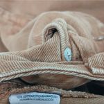 Free People We The  Denim Jeans Skirt Size 27 Brown Button Fly Deconstructed Photo 8