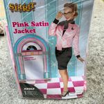 Pink Satin Jacket Size M Photo 0