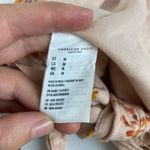 American Eagle  women's pink‎ floral halter tie cropped tank top neutral summer M Photo 5