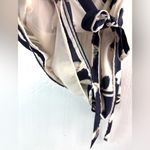 Banana Republic XS Cross Over Side Tie Tank Top in Crème n Black Photo 5