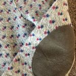 Pandora VTG  Wool Blend Sweater Suede Elbow Patch Sz. L Winter Cozy Colorful Photo 3