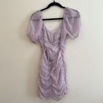 Red Dress Boutique  | Purple Floral Lace Up Dress Photo 3
