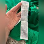 Stella McCartney Silk Mix Knit Sweater Lace Dress Kelly Green Women's Size 34/XS Photo 8